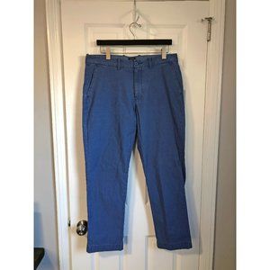 J Crew Men's Sutton Chino Blue Size 34/30